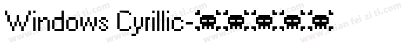 Windows Cyrillic字体转换